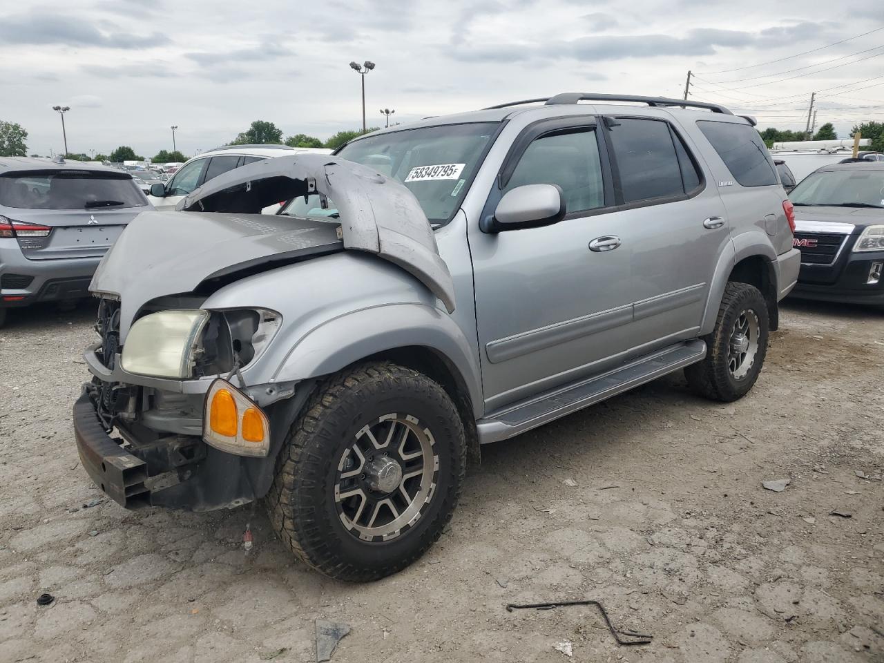 2004 Toyota Sequoia Limited en Venta en Indianapolis, IN - Front End