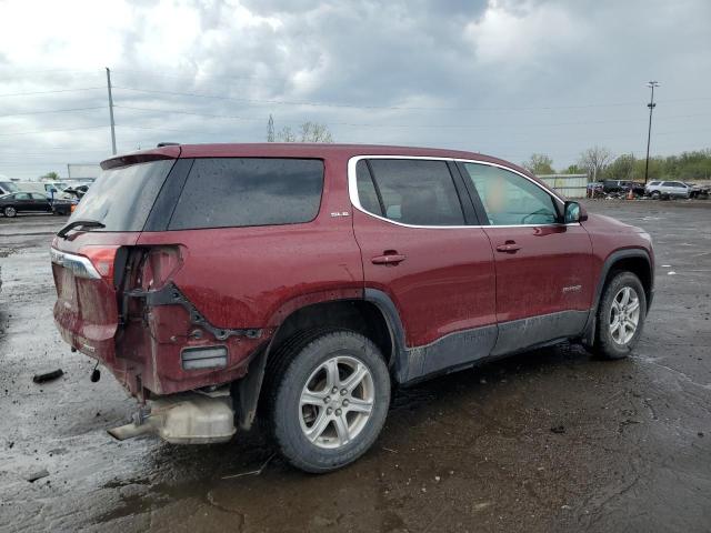  GMC ACADIA 2017 Czerwony