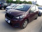2016 PEUGEOT 108 ACTIVE for sale at Copart SANDY