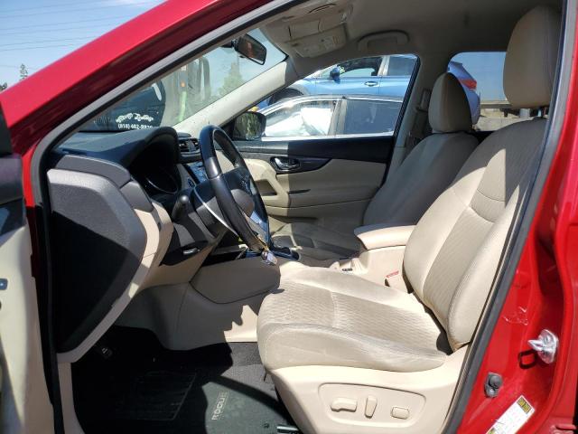  NISSAN ROGUE 2017 Красный
