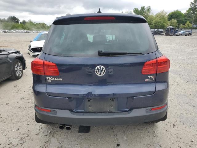  VOLKSWAGEN TIGUAN 2016 Granatowy