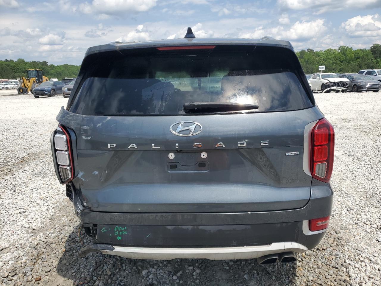 2021 Hyundai Palisade Sel VIN: KM8R44HE8MU325704 Lot: 57024505