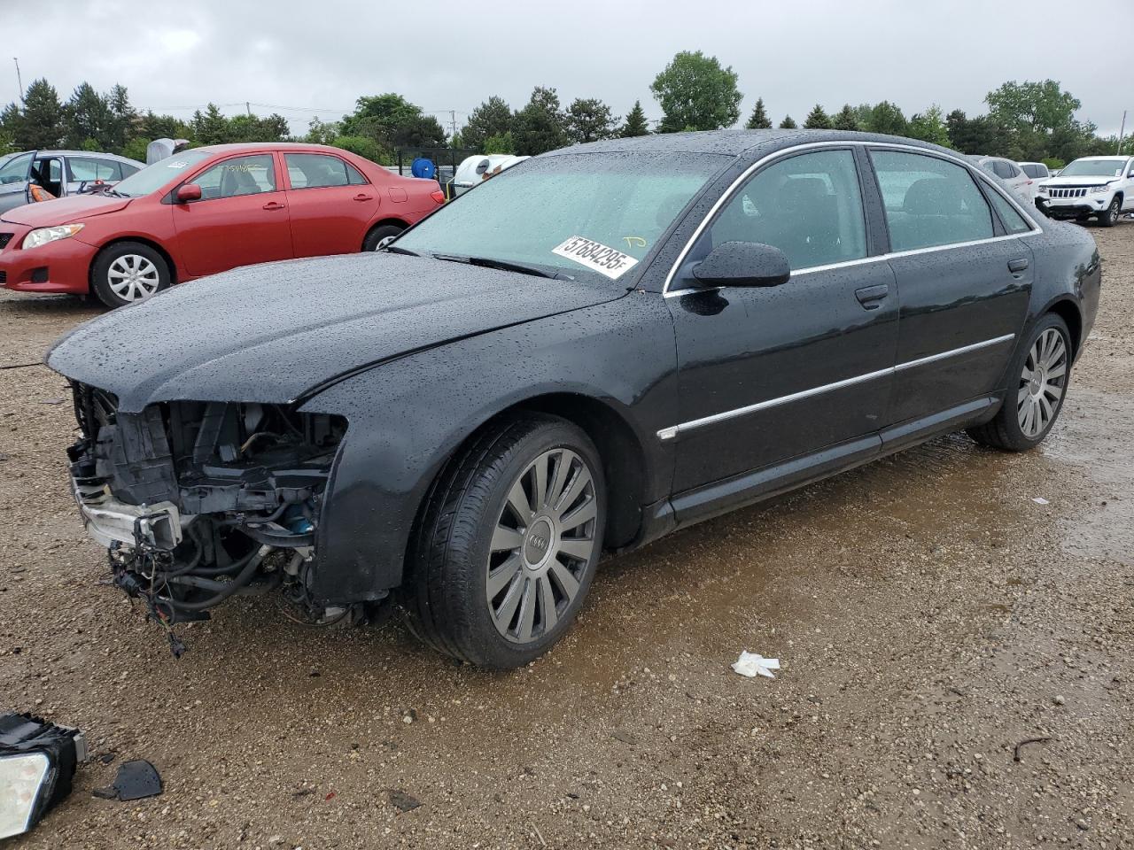 2004 Audi A8 L Quattro продається в Elgin, IL - Front End