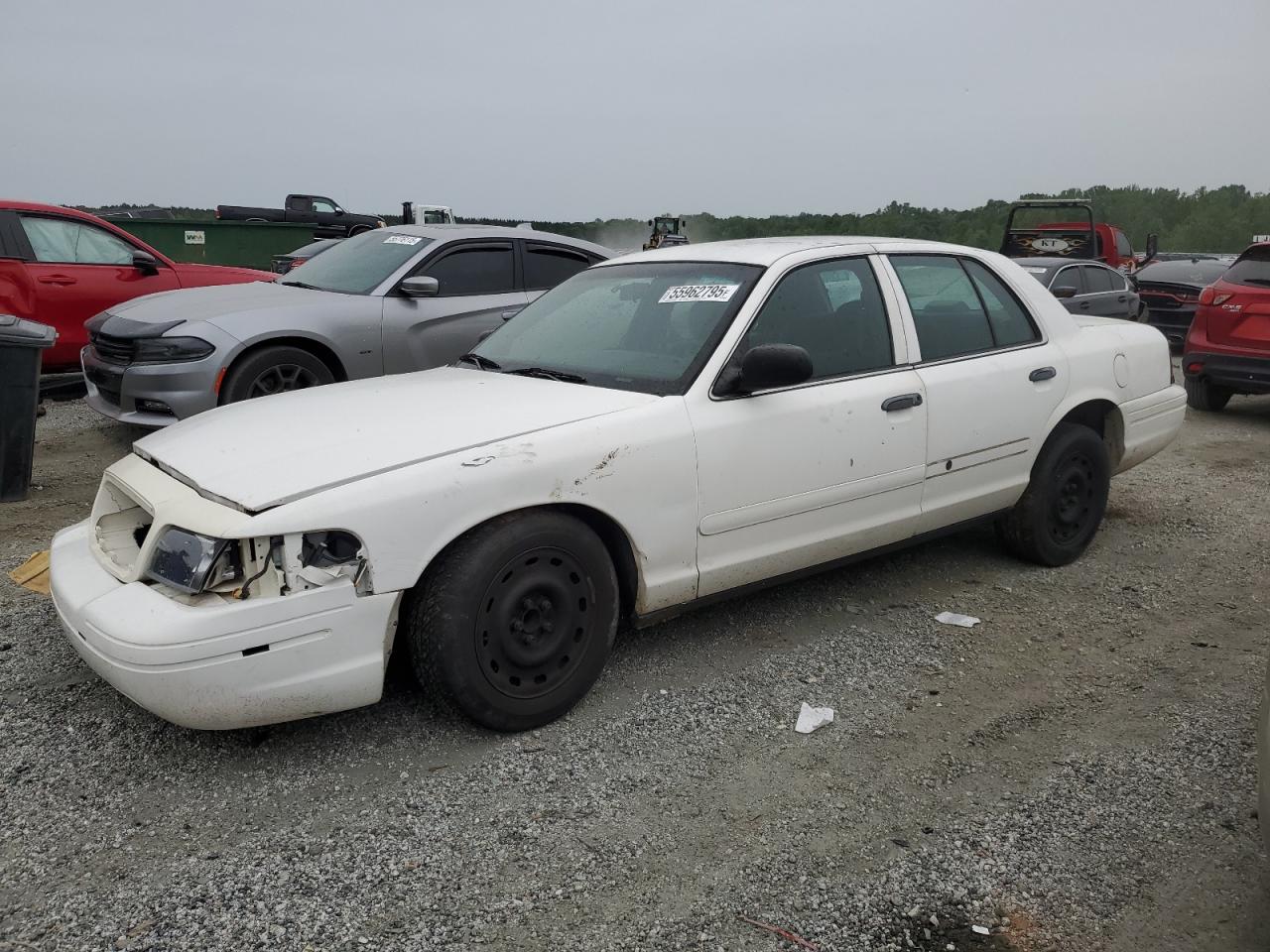 2003 Ford Crown Victoria Police Interceptor იყიდება Spartanburg-ში, SC - Front End