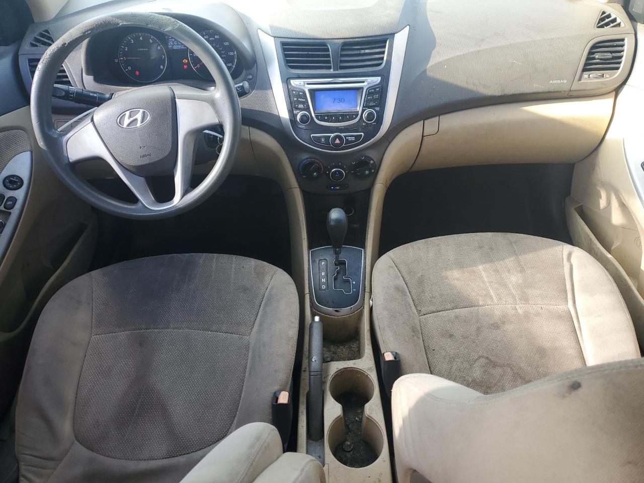 2013 Hyundai Accent Gls VIN: KMHCT4AE2DU484608 Lot: 56381615
