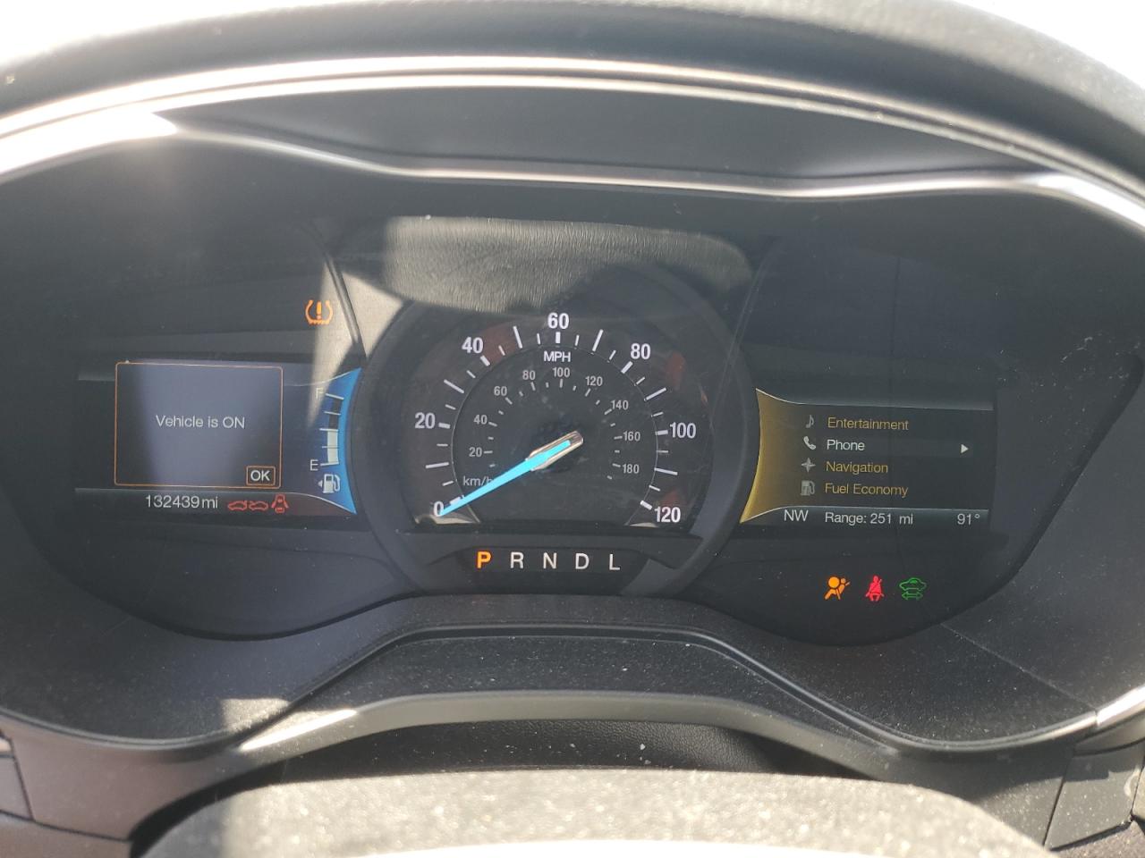 2019 Ford Fusion Se VIN: 3FA6P0LU3KR124874 Lot: 57160475