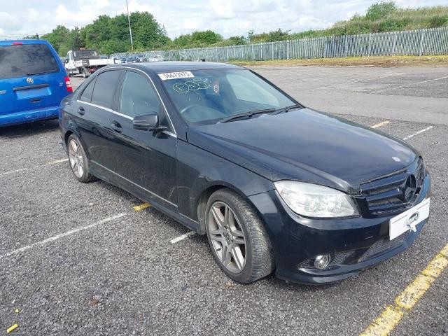 2010 MERCEDES BENZ C200 BLUE-