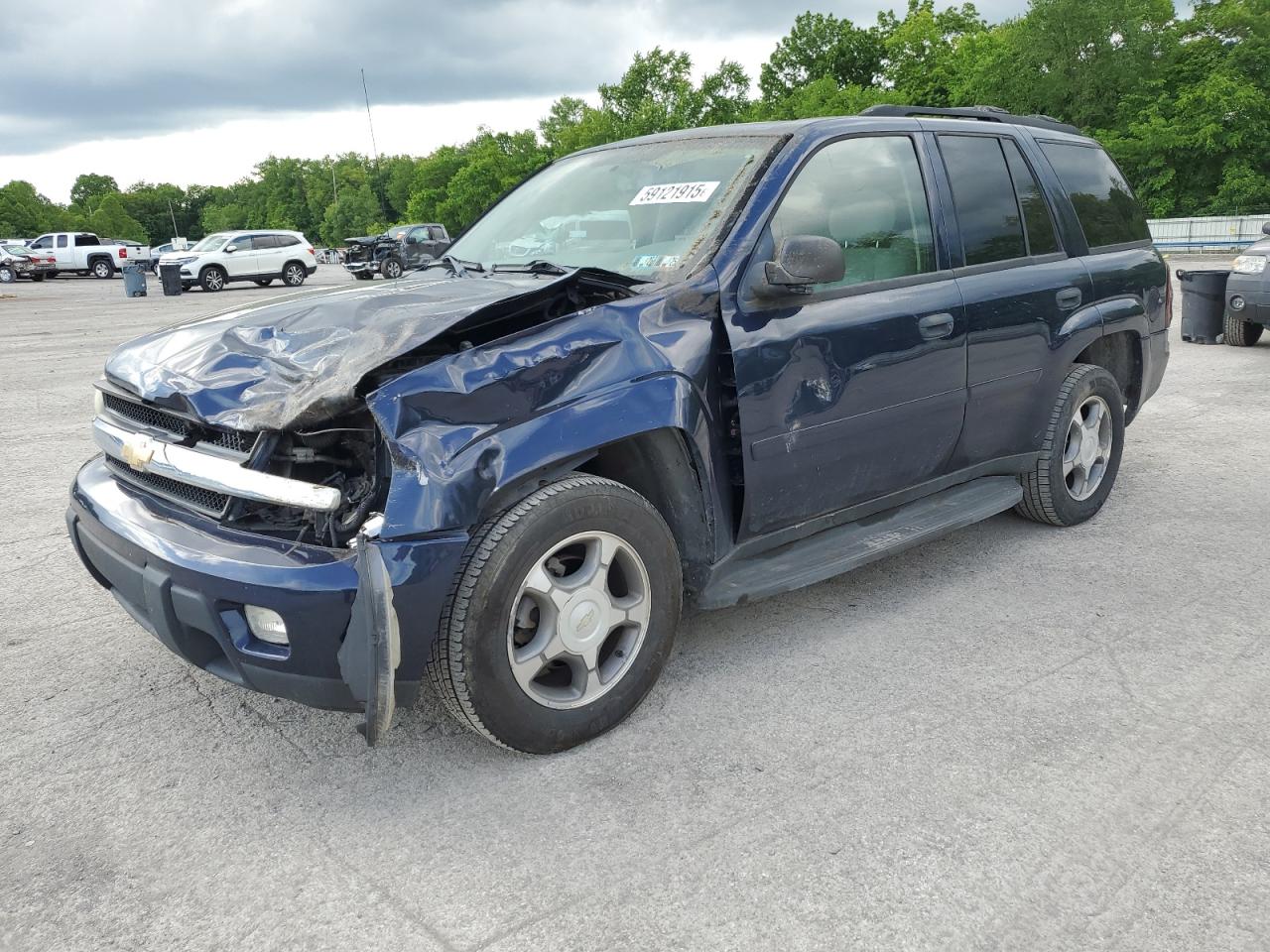 2008 Chevrolet Trailblazer Ls for Sale in Ellwood City, PA - Front End