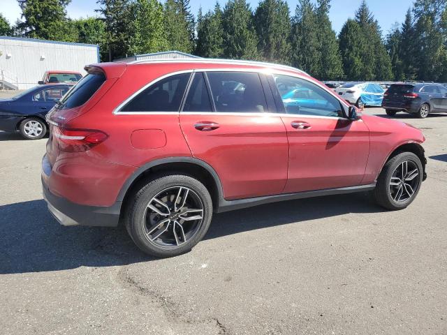  MERCEDES-BENZ GLC-CLASS 2018 Czerwony
