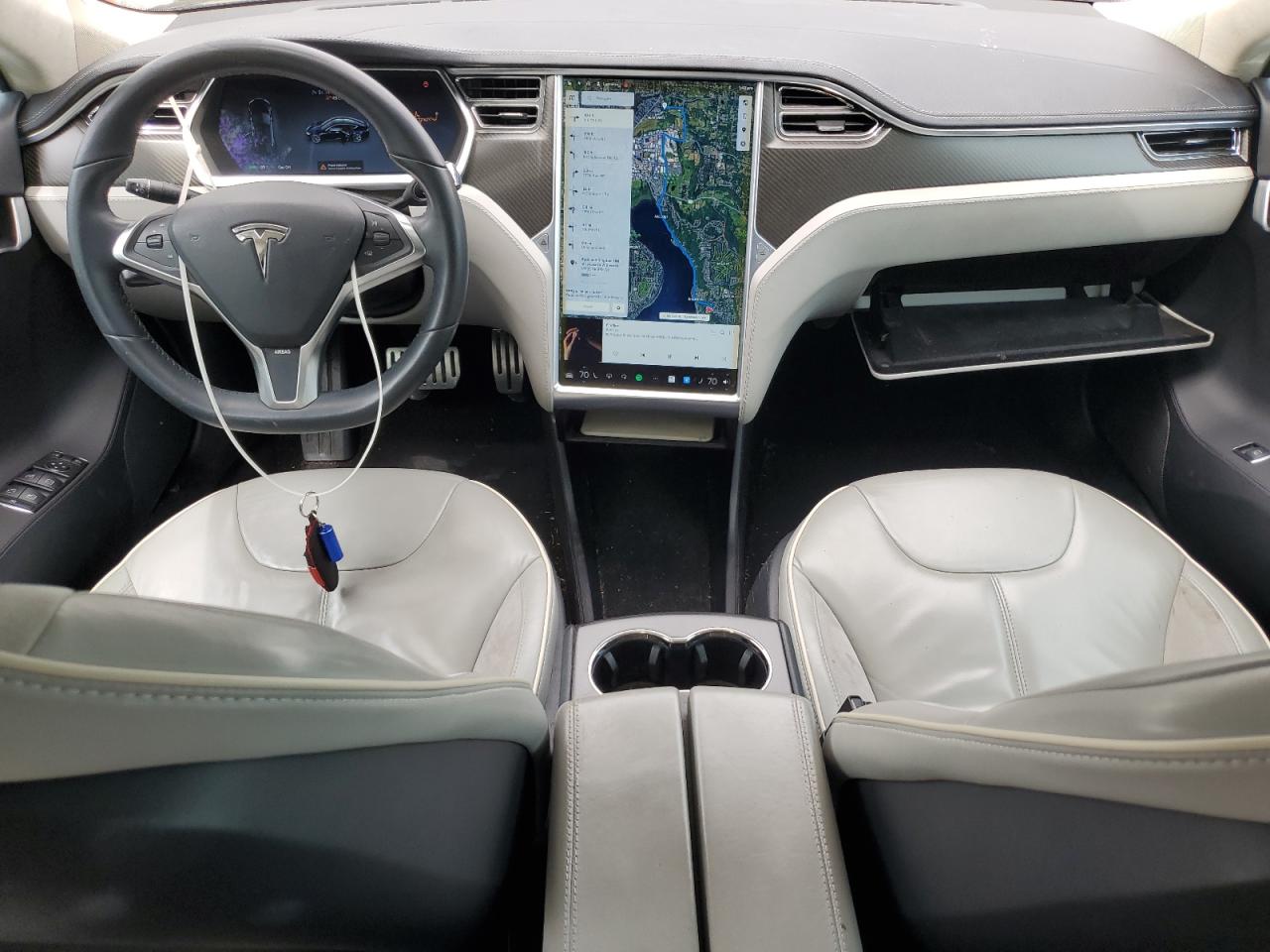 2012 Tesla Model S VIN: 5YJSA1CP0CFP01776 Lot: 56785345