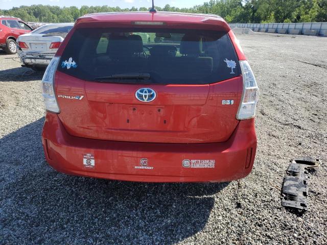  TOYOTA PRIUS 2013 Красный