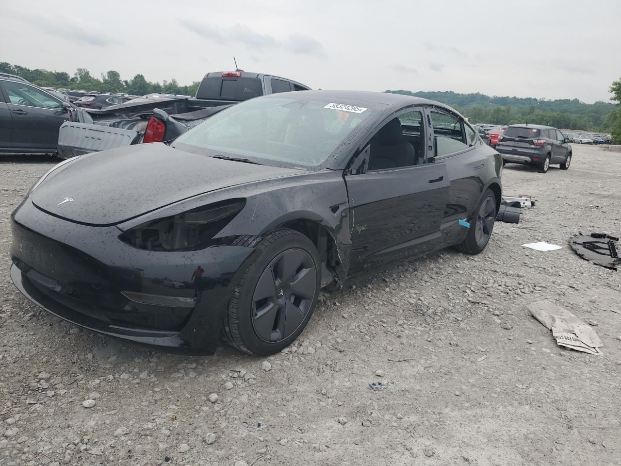 2022 Tesla Model 3 na sprzedaż w Cahokia Heights, IL - Stripped