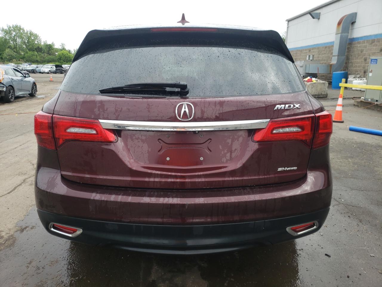2014 Acura Mdx Technology VIN: 5FRYD4H41EB028323 Lot: 56938365