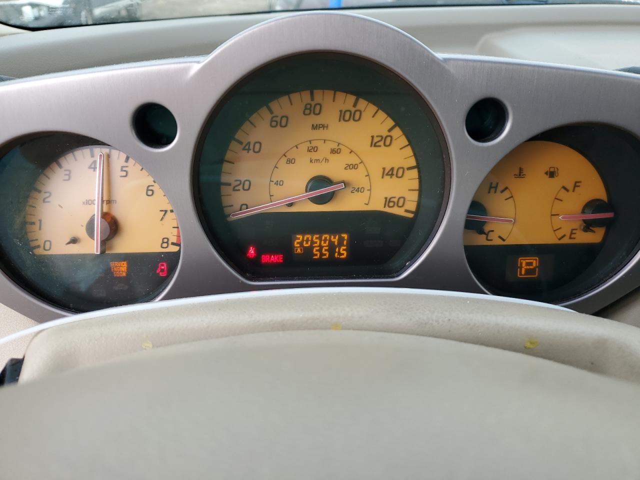 2003 Nissan Murano Sl VIN: JN8AZ08W23W212200 Lot: 55386665