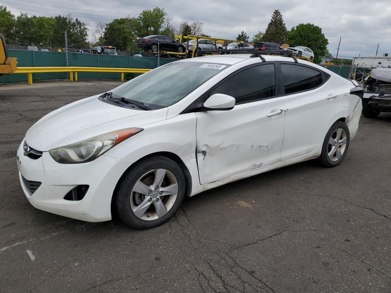 2013 Hyundai Elantra Gls na sprzedaż w Denver, CO - Rear End