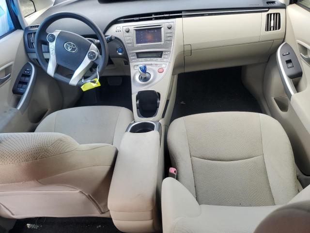  TOYOTA PRIUS 2012 Czerwony