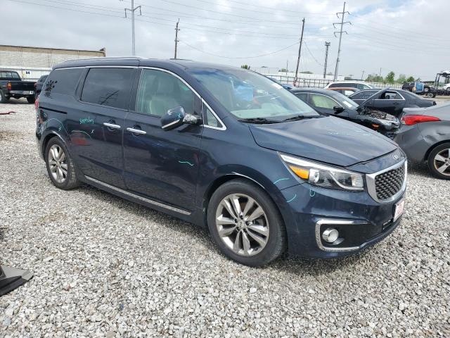 Minivans KIA SEDONA 2016 Granatowy