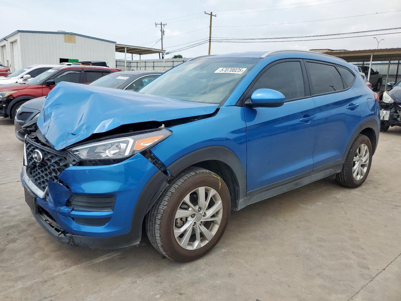 2019 Hyundai Tucson Limited na sprzedaż w Grand Prairie, TX - Front End