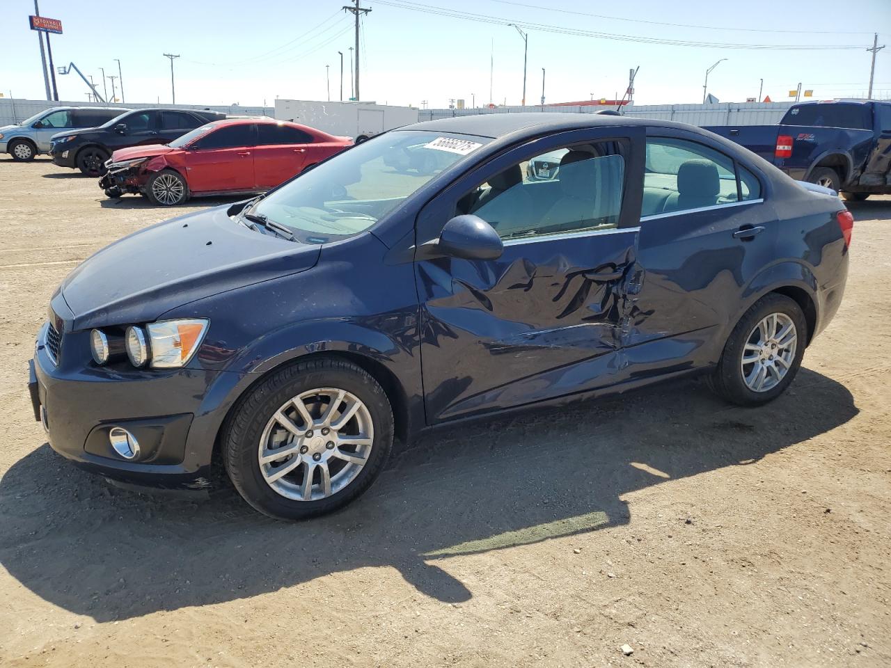 2015 Chevrolet Sonic Lt en Venta en Greenwood, NE - Side