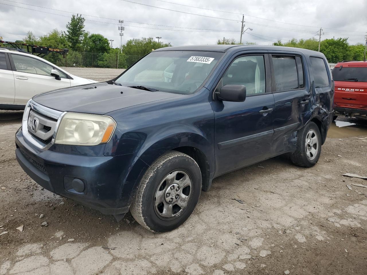 2011 Honda Pilot Lx for Sale in Indianapolis, IN - Rear End