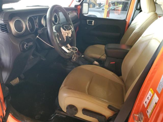  JEEP WRANGLER 2018 Оранжевый