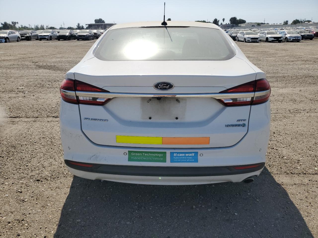 2018 Ford Fusion Se Hybrid VIN: 3FA6P0LU5JR129959 Lot: 84785805