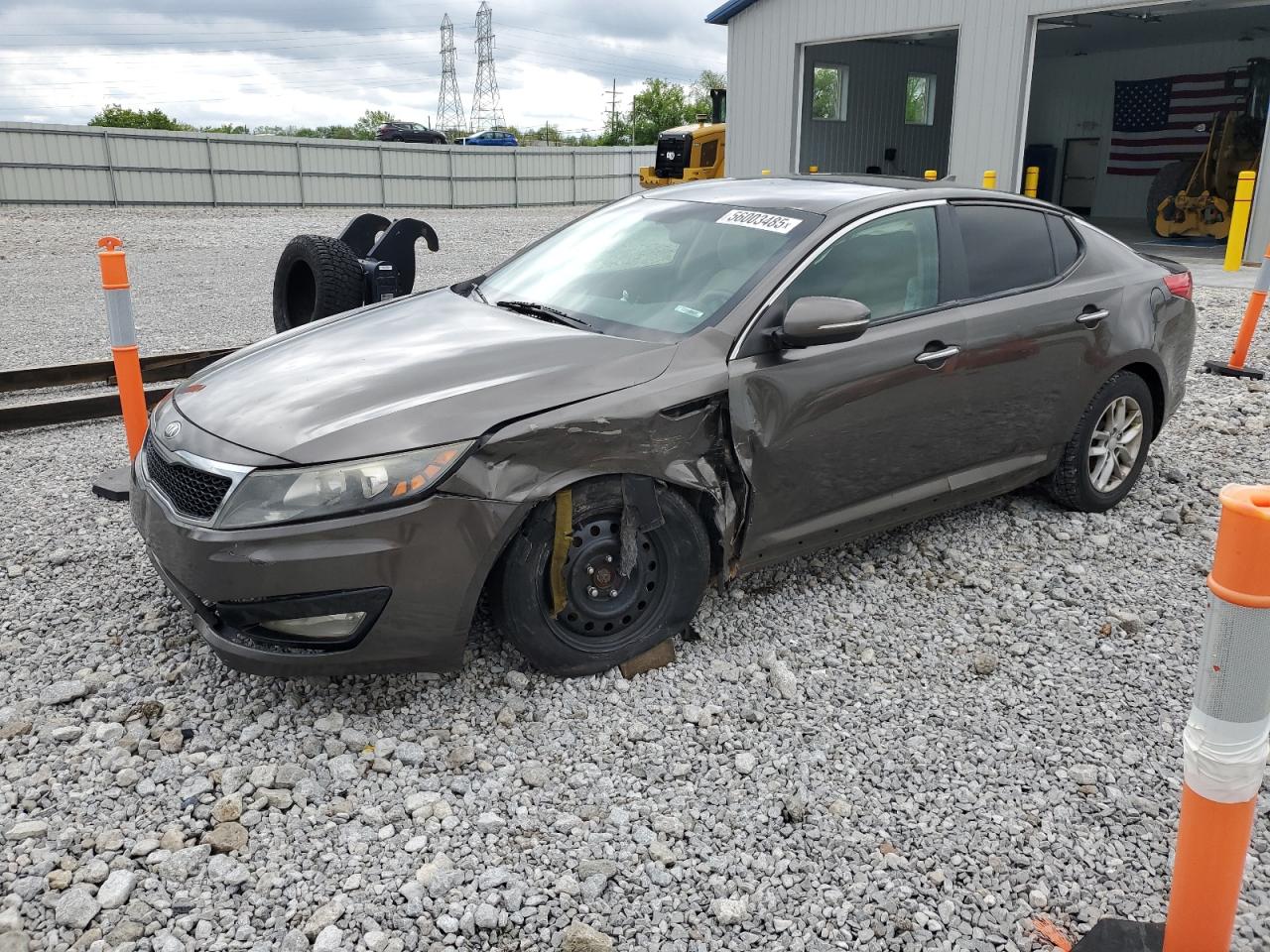 2013 Kia Optima Lx for Sale in Barberton, OH - Front End