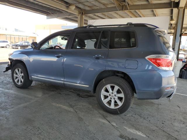  TOYOTA HIGHLANDER 2013 Blue