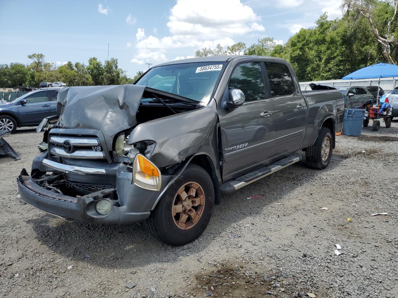 2005 Toyota Tundra Double Cab Sr5 იყიდება Riverview-ში, FL - Front End