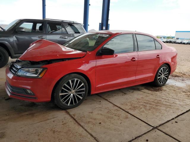  VOLKSWAGEN JETTA 2017 Красный