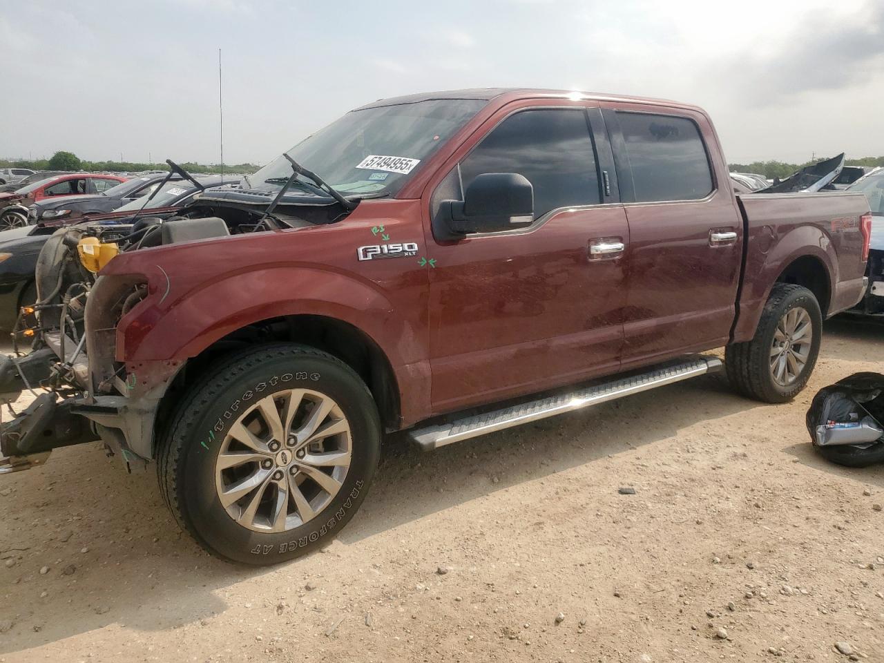 2017 Ford F150 Supercrew zu verkaufen in San Antonio, TX - Frame Damage