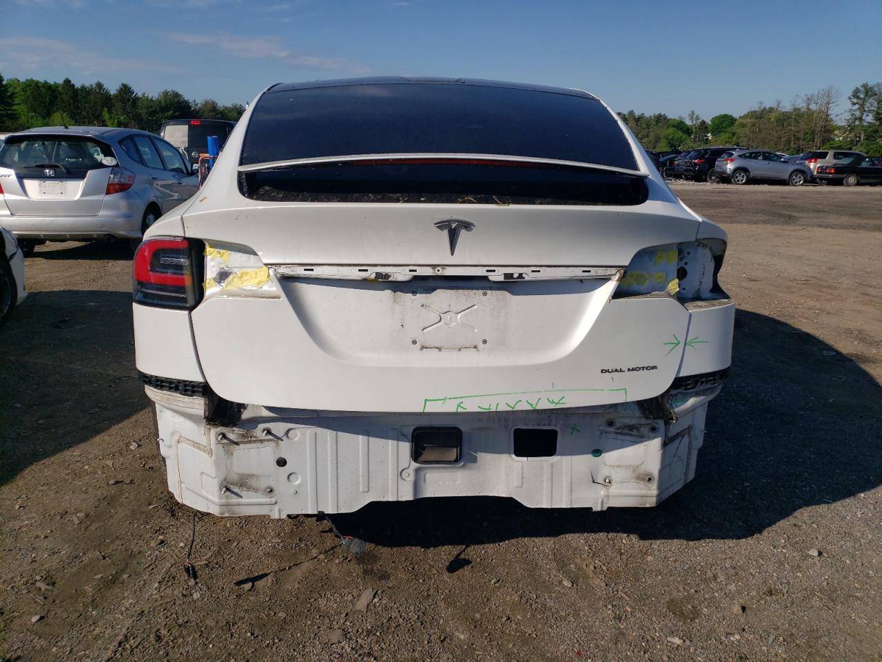 2020 Tesla Model X VIN: 5YJXCDE22LF223136 Lot: 55324645