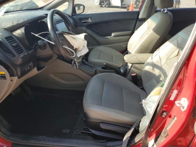  KIA FORTE 2016 Red