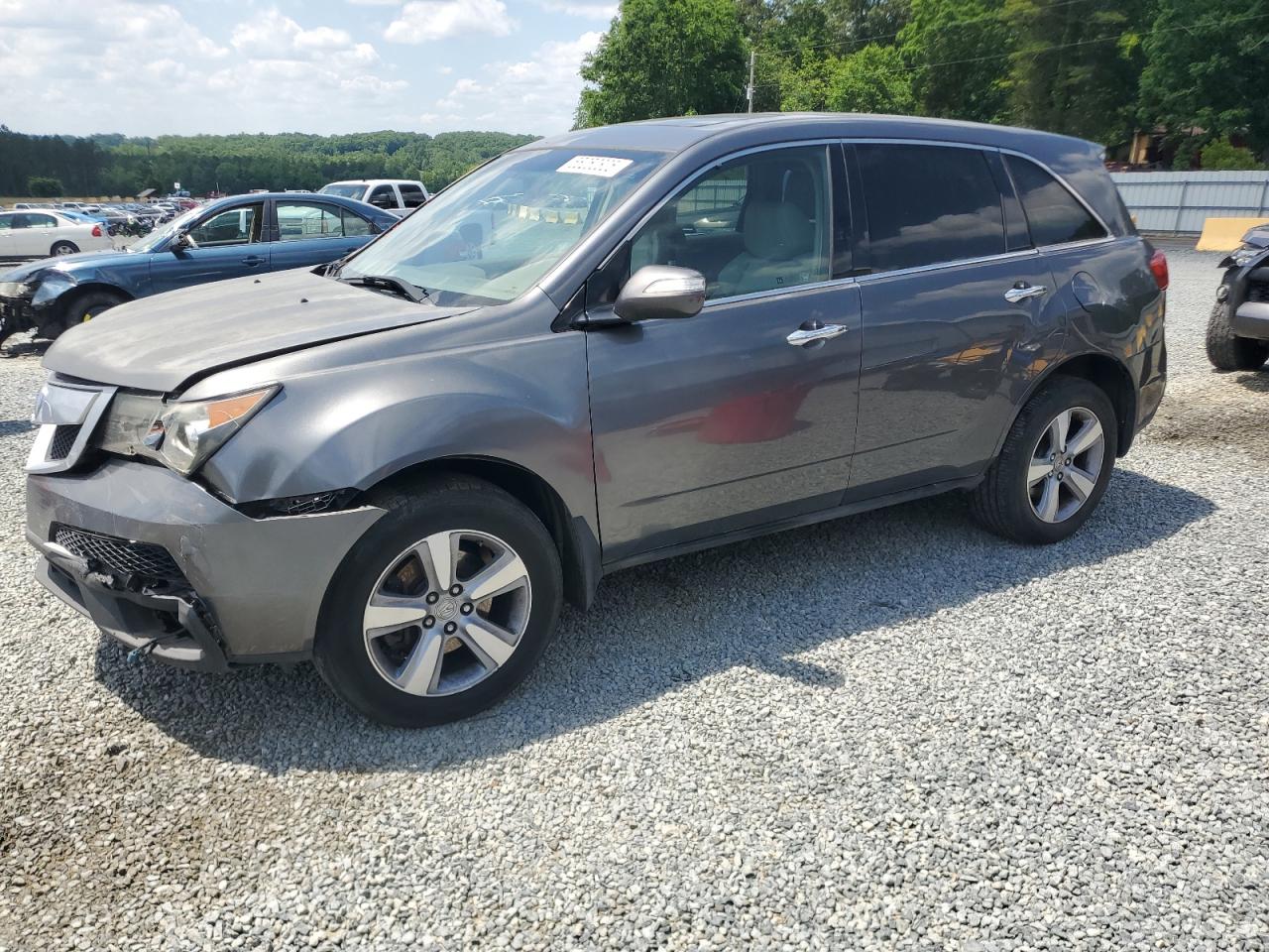 2012 Acura Mdx VIN: 2HNYD2H26CH534042 Lot: 55250805