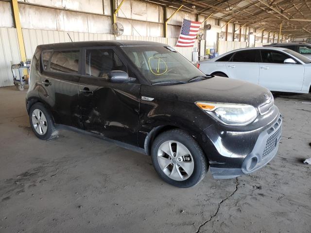  KIA SOUL 2016 Чорний