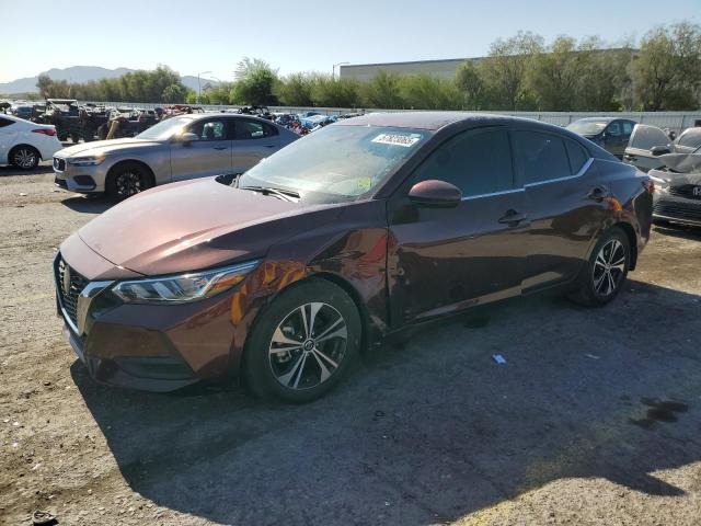  NISSAN SENTRA 2022 Бордовый