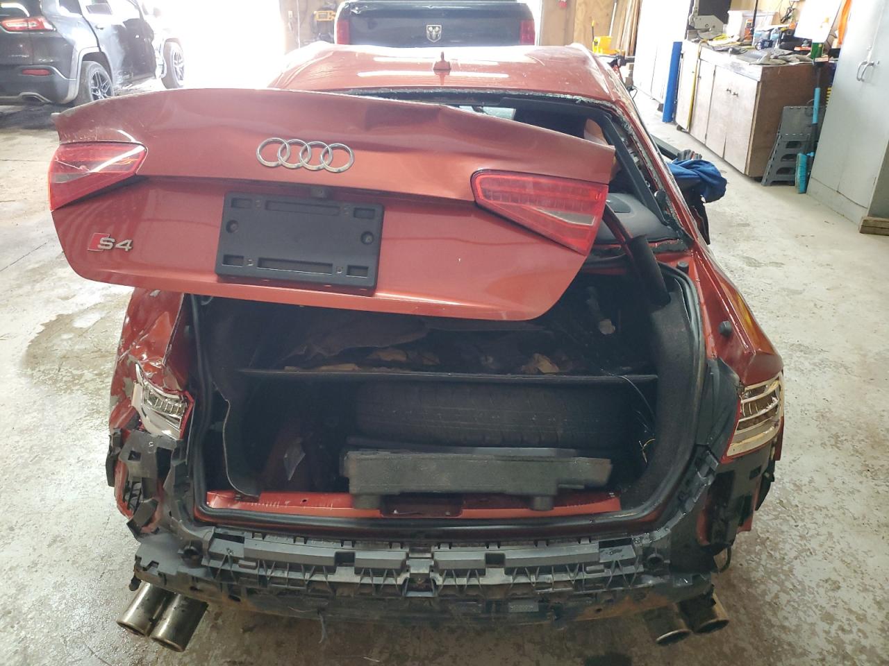 2013 Audi S4 Premium Plus VIN: WAUDGAFL1DA087263 Lot: 55254095