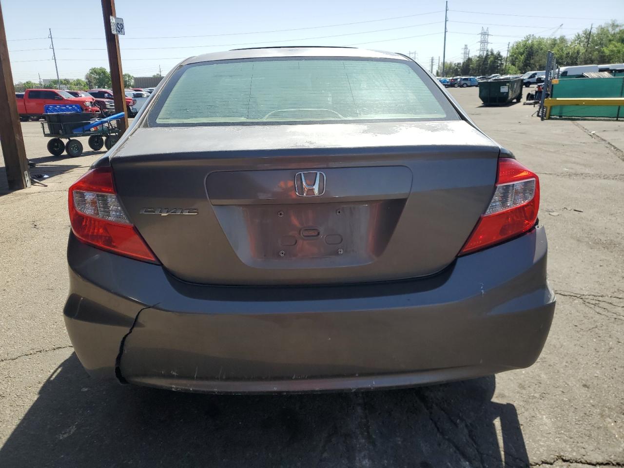 2012 Honda Civic Ex VIN: 2HGFB2F85CH537073 Lot: 56582335