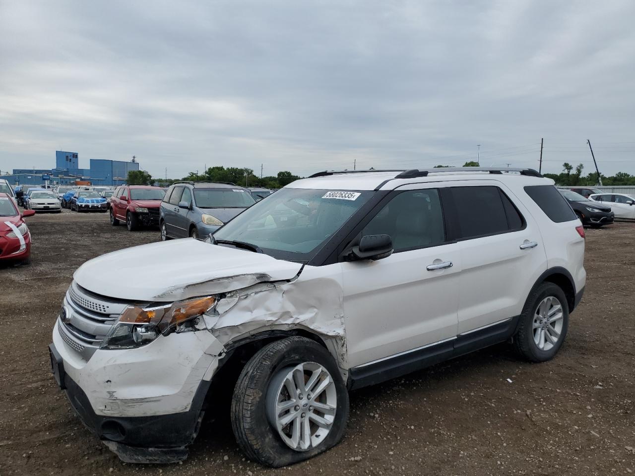 2013 Ford Explorer Xlt за продажба в Des Moines, IA - Front End