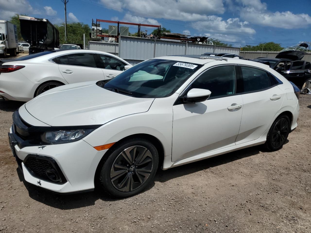 2018 Honda Civic Exl للبيع في Kapolei، HI - Front End