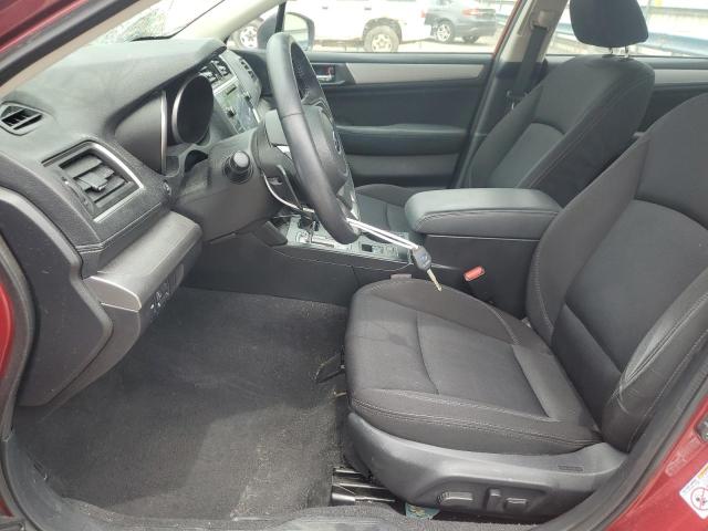  SUBARU LEGACY 2019 Czerwony