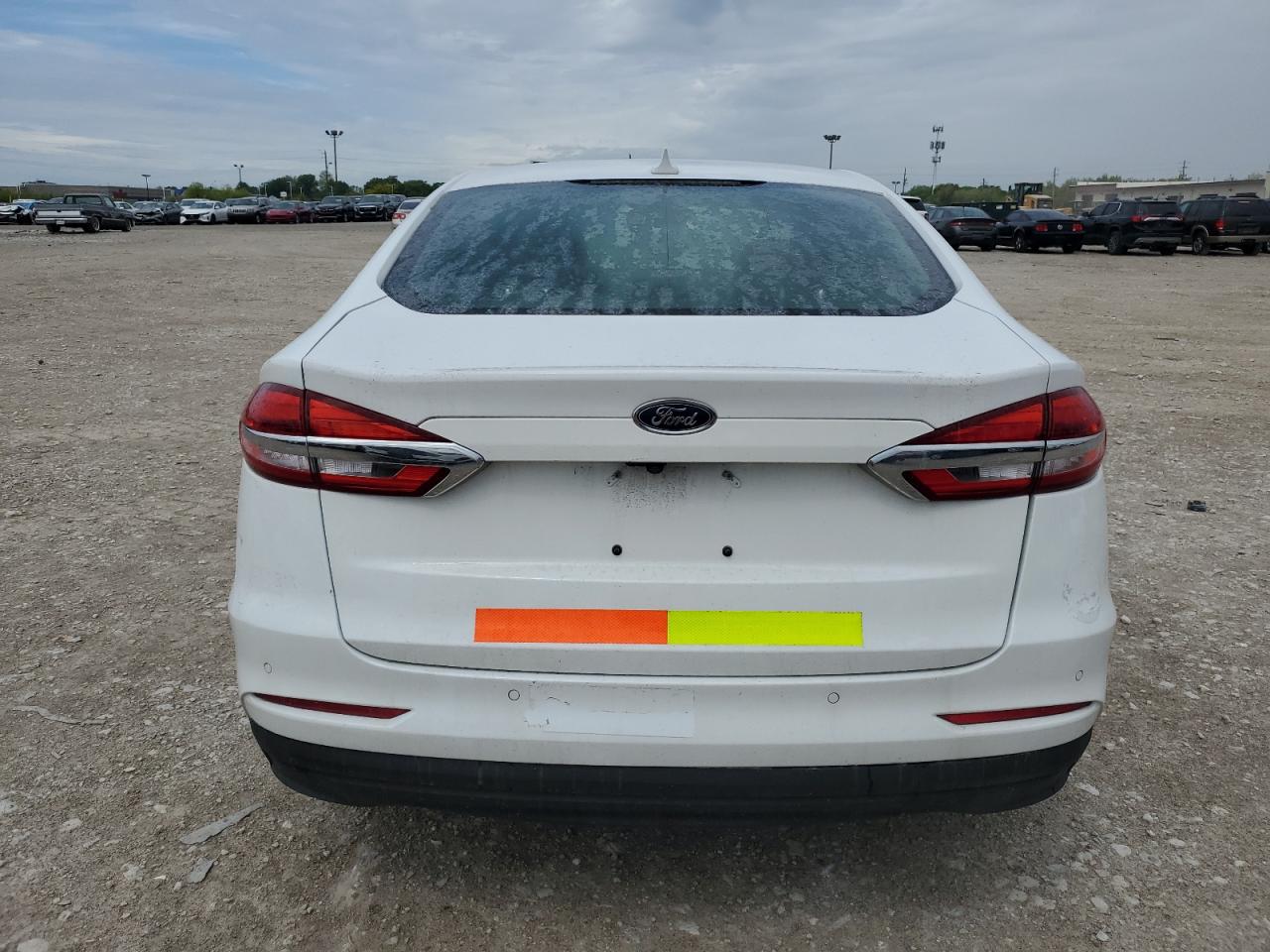 2019 Ford Fusion Se VIN: 3FA6P0LU8KR124837 Lot: 54030055