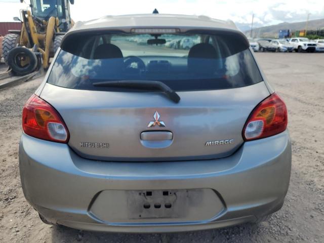 Hatchbacks MITSUBISHI MIRAGE 2015 Silver