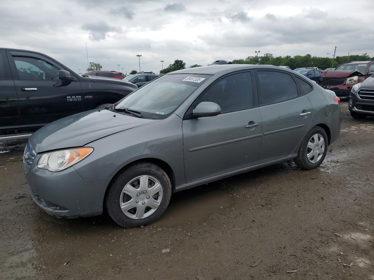 2010 Hyundai Elantra Blue продається в Indianapolis, IN - Mechanical