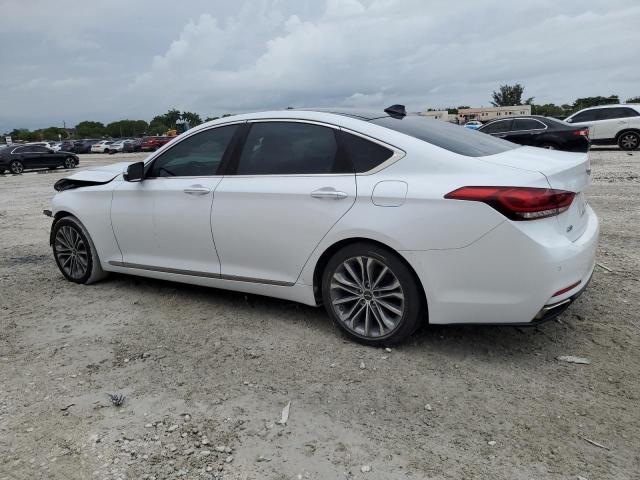  GENESIS G80 2017 White