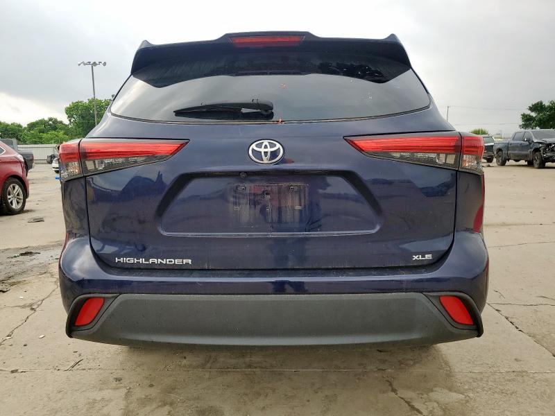  TOYOTA HIGHLANDER 2020 Синий