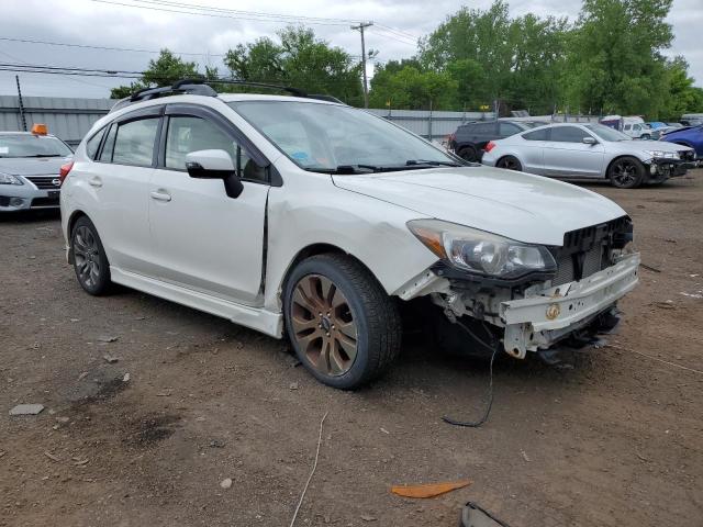 Crossovers SUBARU IMPREZA 2016 Biały