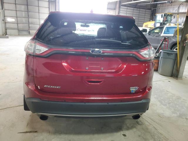  FORD EDGE 2017 Бордовый