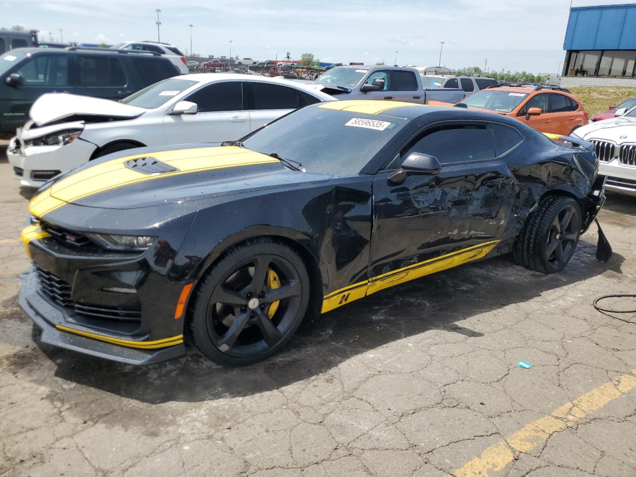 2020 Chevrolet Camaro Ss продається в Woodhaven, MI - Side