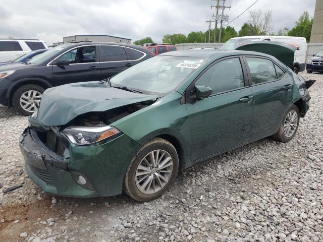  TOYOTA COROLLA 2015 Зелений